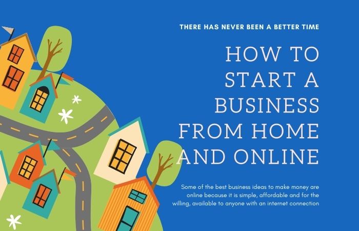 How to start a business from home and online